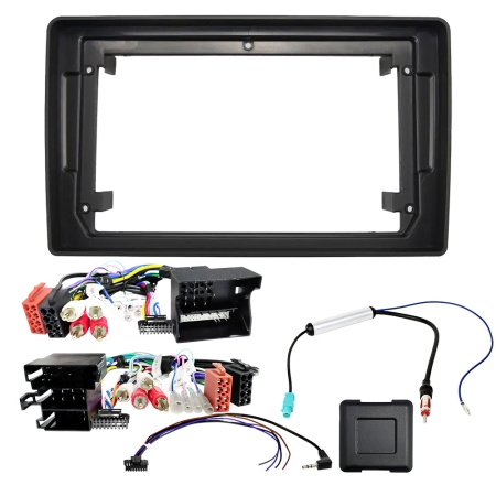 Auto-Connect installasjonssett for 9-tommers bilstereo, Audi A4 B6/B7 2001-2009 i gruppen Billyd / Hva passer i min bil / Audi / Audi A4 / Audi A4 2004-2008 hos BRL (720F9AU2)