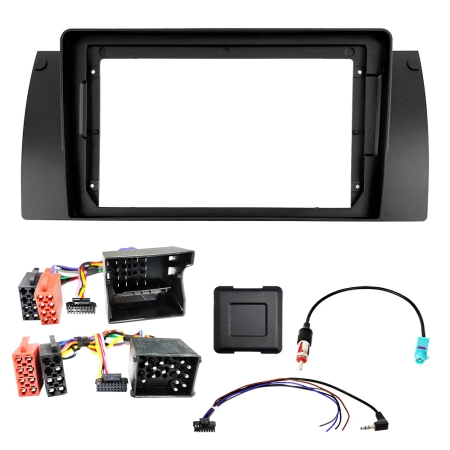Auto-Connect installasjonssett for 9-tommers bilstereo, BMW 5-serie E39 1996-2004 i gruppen Billyd / Hva passer i min bil / BMW / BMW 5-serie / BMW E39 1995-2003 / Bytte stereo E39 1995-2003 hos BRL (720F9BM5)