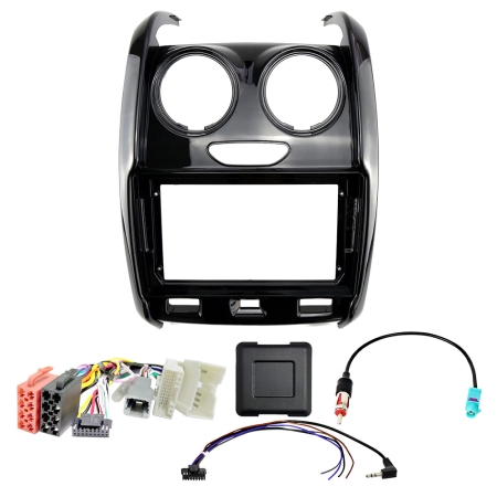 Auto-Connect installasjonssett for 9-tommers bilstereo, Dacia Duster HS Facelift 2014-2018 i gruppen Billyd / Hva passer i min bil / Dacia / Duster / Duster 2010-2017 hos BRL (720F9DC1)