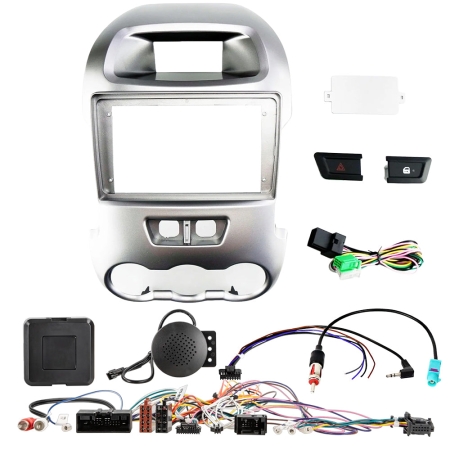 Auto-Connect installasjonssett for 9-tommers bilstereo, Ford Ranger 2012-2016, sølv i gruppen Billyd / Hva passer i min bil / Ford / Ranger / Ranger 2012-2016 hos BRL (720F9FD2)