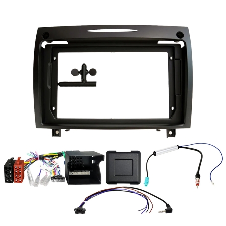 Auto-Connect installasjonssett for 9-tommers bilstereo, Mercedes SLK R171 2008-2011 i gruppen Billyd / Hva passer i min bil / Mercedes / SLK-klass / SLK-klass 2005-2011 hos BRL (720F9MC10)