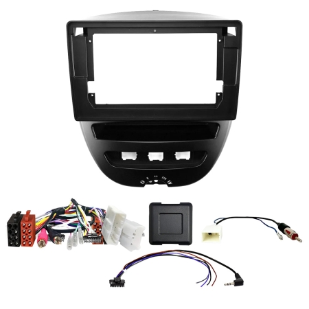 Auto-Connect monteringssett for 9-tommers bilstereo, Toyota Aygo, Citroën C1 og Peugeot 107 i gruppen Billyd / Hva passer i min bil / Peugeot / Peugeot 107 / Peugeot 107 2005-2014 hos BRL (720F9TY5)