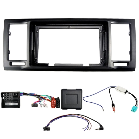 Auto-Connect monteringssett for 9-tommers bilstereo, Volkswagen Transporter T6 2016-2019 i gruppen Billyd / Hva passer i min bil / Volkswagen / Transporter / Transporter T6 2015-2020 / Bytte stereo Transporter T6 2015-2020 hos BRL (720F9VW10)