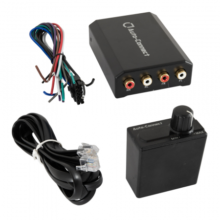 Auto-Connect HLCL34, høy/lavnivå-omformer med fjernkontroll i gruppen Billyd / Tilbehør / Høy/Lavnivå omformer hos BRL Electronics (720HLCL34)