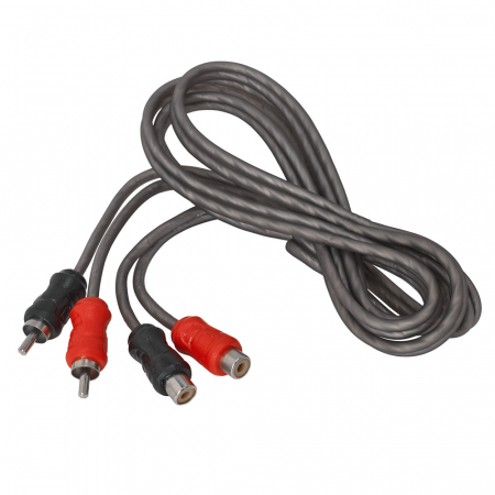 Auto-Connect tvunnet RCA-forlengelseskabel 1,5 meter, Level 1 i gruppen Billyd / Kabler / Lavnivåkabel hos BRL Electronics (720L1RCA15TE)