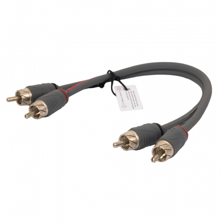 Auto-Connect tvinnet lavnivåkabel 0.25 meter, Level 2 i gruppen Billyd / Kabler / Lavnivåkabel hos BRL (720L2RCA025TB)