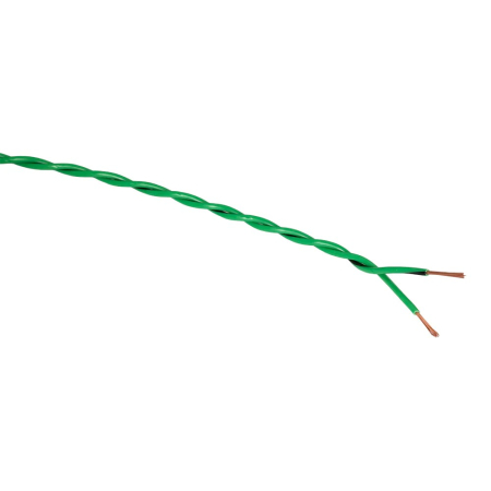 Auto-Connect tvunnet OFC-høyttalerkabel 2x0,5 mm², grønn løpemeter i gruppen Billyd / Kabler / Høyttalerkabel hos BRL (720L2SCT205IGN)