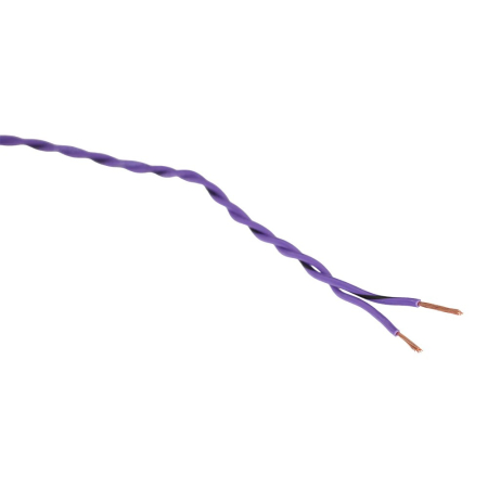 Auto-Connect tvinnet OFC-høyttalerkabel 2x0.5 mm², lilla løpemeter i gruppen Billyd / Kabler / Høyttalerkabel hos BRL (720L2SCT205IPU)