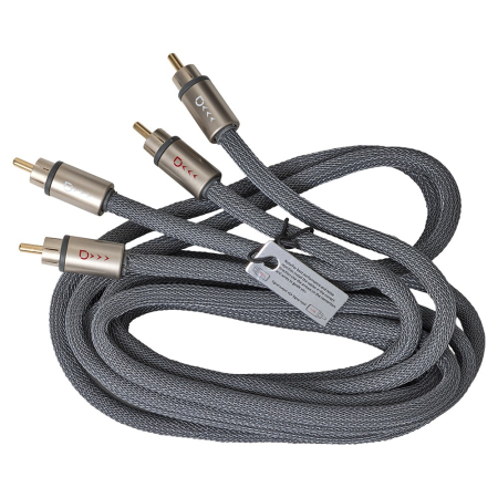 Auto-Connect tvunnet lavnivåkabel 1.5 meter, Level 3 i gruppen Billyd / Kabler / Lavnivåkabel hos BRL (720L3RCA15TBS)