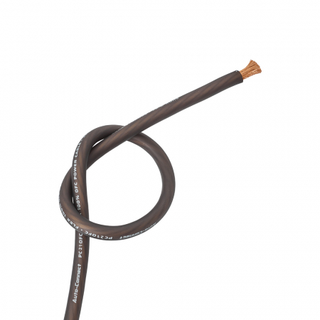 Auto-Connect svart strømkabel OFC 21.6mm², metervare i gruppen Billyd / Kabler / Strømkabel hos BRL (720PC21OFCB)