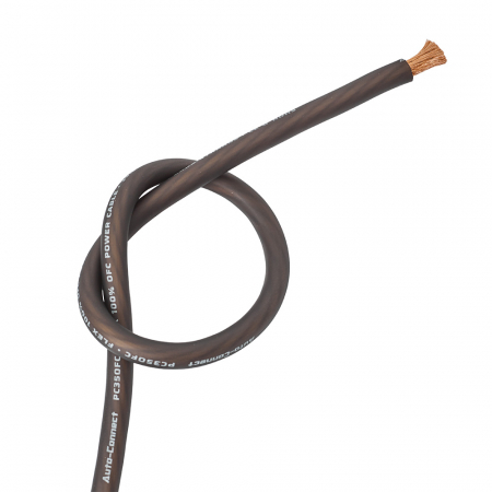 Auto-Connect svart strømkabel OFC 35.5mm², metervare i gruppen Billyd / Kabler / Strømkabel hos BRL Electronics (720PC35OFCB)