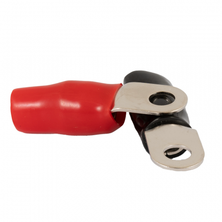 Auto-Connect rød og svart ringkabelsko 35mm² i gruppen Billyd / Tilbehør / Kabelterminaler hos BRL Electronics (720RT35RBL1)