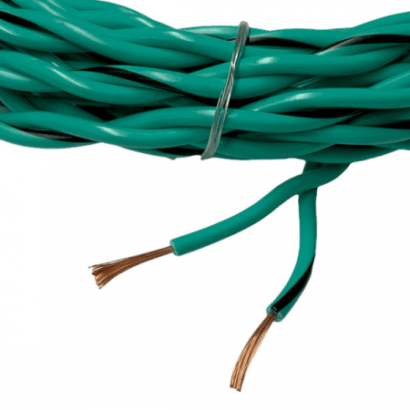 Auto-Connect tvinnet høyttalerkabel 2x1.0mm² grønn, løpemeter i gruppen Billyd / Kabler / Høyttalerkabel hos BRL (720SCTGRN210L2)