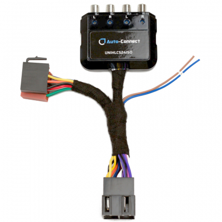 Auto-Connect ISO-ISO med 4-kanals høy-lavnivåomformer i gruppen Billyd / Tilbehør / Høy/Lavnivå omformer hos BRL Electronics (720UNIHLCS24ISO)