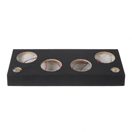 Auto-Connect tom raggarplanke, 4x8 tommer med diskanter i gruppen Billyd / Bilhøyttalere / Raggarplank hos BRL Electronics (720VE482SPL)