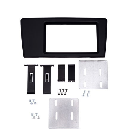 Monteringsramme 2-DIN til Volvo V70/S60 2000-2004, svart i gruppen Billyd / Hva passer i min bil / Volvo / Volvo XC70 / Volvo XC70 2000-2004 / Bytte stereo XC70 2000-2004 hos BRL (720VO02FP2DINB)