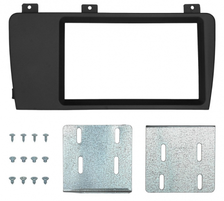 Monteringsramme 1/2-DIN, Volvo V70/S60 2005-2007 i gruppen Billyd / Hva passer i min bil  / Volvo / Volvo V70 / Volvo V70 2004-2007 / Byta stereo V70 2004-2007 hos BRL Electronics (720VO03FP2DIN)