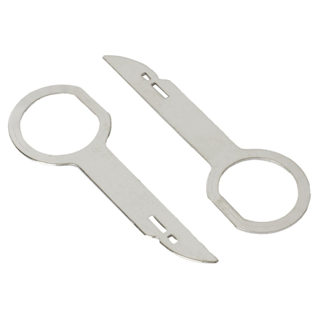 Uttaksverktøy Audi, Mercedes, Seat, Skoda, VW i gruppen Billyd / Hva passer i min bil / Audi / Audi A4 / Audi A4 2004-2008 / Bytte stereo / Original Dobbeldin hos BRL (720VW01REM)