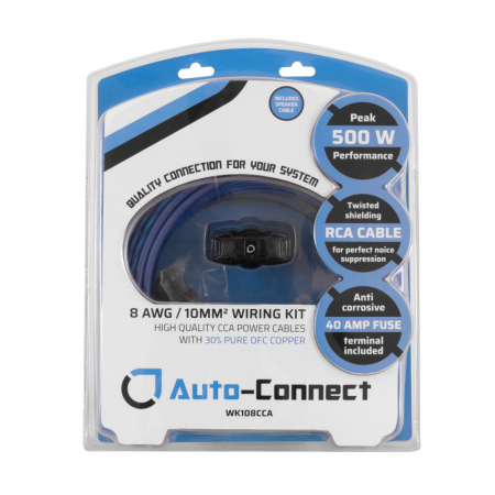 Auto-Connect CCA 30/70 kabelsett, 10mm² i gruppen Billjud / Kablar / Kabelkit hos BRL Electronics (720WK108CCA)