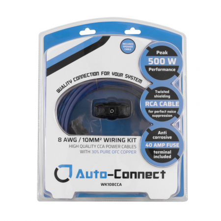 Auto-Connect 30/70 CCA kabelkit, 10mm² i gruppen Billyd / Kabler / Kabelkit hos BRL Electronics (720WK108CCA)