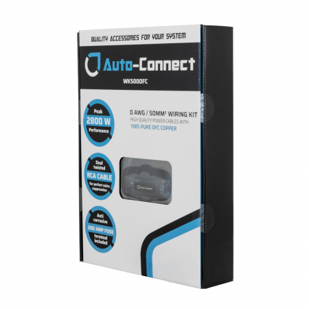 Auto-Connect OFC Kabelsett 50mm² i gruppen Billjud / Kablar / Kabelkit hos BRL Electronics (720WK500OFC)