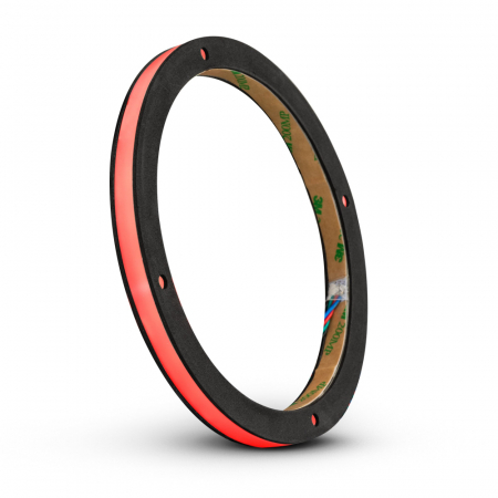 DS18 LRING6, 6.5-tommers RGB LED-ring for høyttalere/bass i gruppen Billyd / LED-Belysning / LED-lamper / LED & Diodelys hos BRL Electronics (803LRING6)