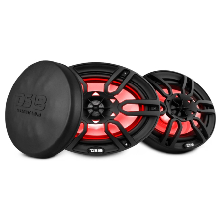 DS18 NXL-69/BK, svarte 6x9-tommers marinehøyttalere med LED, par i gruppen Nyheter hos BRL (803NXL69BK)