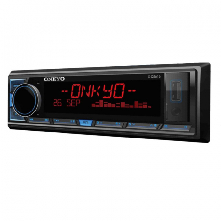 Onkyo X-QS616, Bluetooth-bilstereo med 3 par lavnivå i gruppen Billyd / Bilstereo / 1-din spiller hos BRL Electronics (806XQS616)
