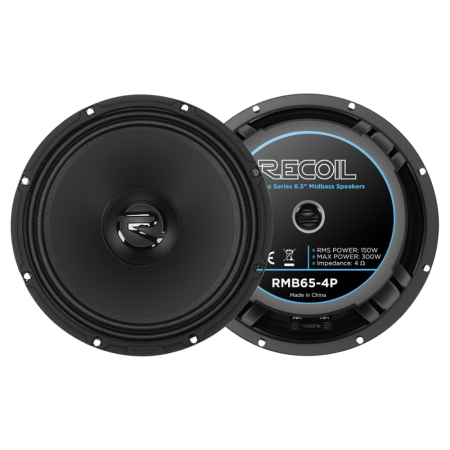 Recoil RMB65-4P, 6,5-tommers midbass/mellomtone, par i gruppen Billyd / Bilhøyttalere / Midbasser/mellomtone hos BRL (808RMB654P)