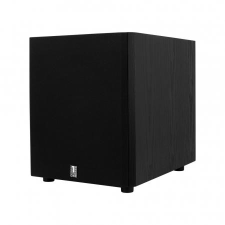 System One W100 aktiv subwoofer, svart i gruppen Lyd til hjemmet / Høyttalere / Subwoofer hos BRL Electronics (815W100B)