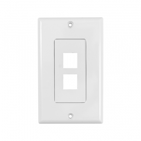 System One WP802 Wallplate  i gruppen Lyd til hjemmet / Tilbehør / Kontakter og paneler  hos BRL Electronics (815WP802)