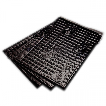 Silent Coat Vibrodamping svart 2 mm (BULK), 3.75m² i gruppen Billyd / Tilbehør / Dempemateriale hos BRL Electronics (825SCM2BULKB)