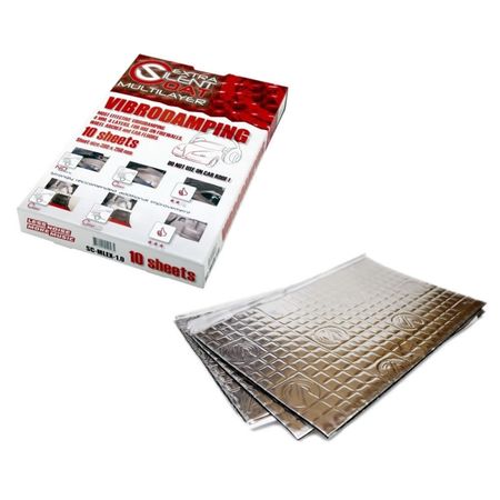 Silent Coat Multilayer Extra 4mm 20 ark i gruppen Billyd / Tilbehør / Dempemateriale hos BRL (825SCMLEX18)