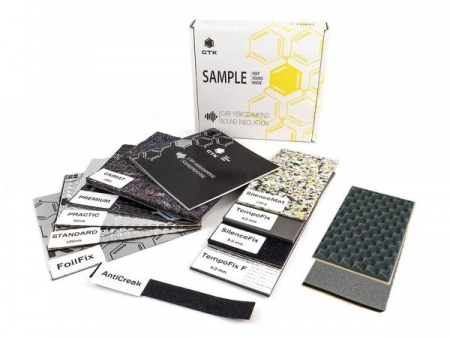 CTK SampleBox startkit i gruppen Billyd / Tilbehør / Dempemateriale hos BRL (827SAMPLEBOX)