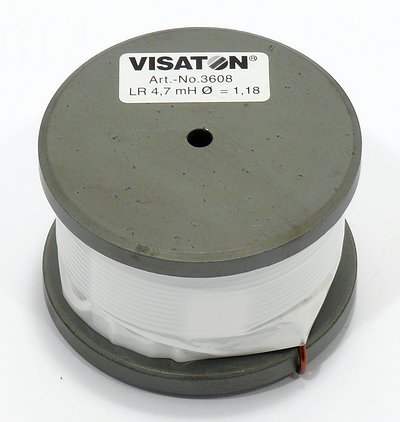 Visaton spole LR 10 mH / 56mm i gruppen Lyd til hjemmet / Bygg selv / Delingsfilter hos BRL Electronics (8303613)
