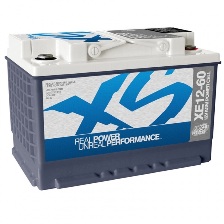 XS Power XE12-60 batteri 12V 74Ah i gruppen Billjud / Tillbehör / Batterier hos BRL Electronics (835XE1260)