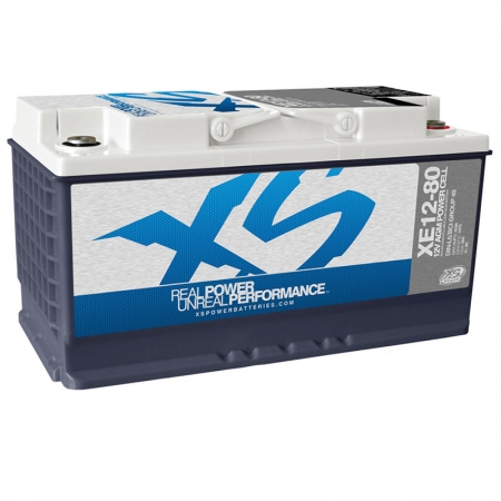 XS Power XE12-80 batteri 12V 100Ah i gruppen Billyd / Tilbehør / Batterier hos BRL Electronics (835XE1280)