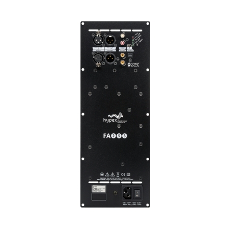 Hypex FusionAmp FA253 trekanals innbyggingsforsterker med DSP i gruppen Lyd til hjemmet / Bygg selv / Innebygd forsterker hos BRL (840FA253)