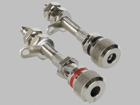 Dayton Audio høyttalerterminaler BPA3-8 nikkel i gruppen Billyd / Kabler / Kabeltilbehør hos BRL Electronics (860BPA38NI)