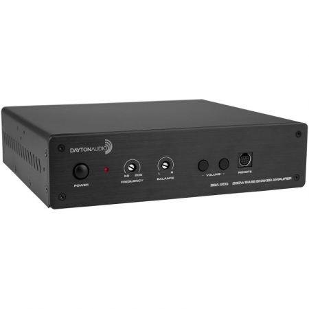 Dayton Audio BSA-200 bryggningsbar förstärkare med lågpassfilter i gruppen Lyd til hjemmet / Forsterkere / Effektforsterker hos BRL Electronics (860BSA200)
