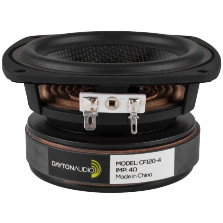 Dayton Audio CF120-4, 4tums midbas/mellanregister i gruppen Lyd til hjemmet / Bygg selv / Høyttalerelement hos BRL Electronics (860CF1204)