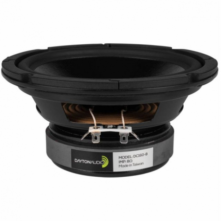 Dayton Audio DC160-8, 6.5tums midbas/mellanregister i gruppen Lyd til hjemmet / Bygg selv / Høyttalerelement hos BRL Electronics (860DC1608)