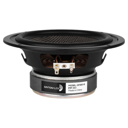 Dayton Audio GF180-8, 6,5 tommers mellomtone/bass 8 Ohm i gruppen Nyheter hos BRL (860GF1808)
