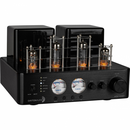 Dayton Audio HTA100BT stereoförstärkare med Bluetooth i gruppen Lyd til hjemmet / Forsterkere / Stereoforsterker hos BRL Electronics (860HTA100BT)