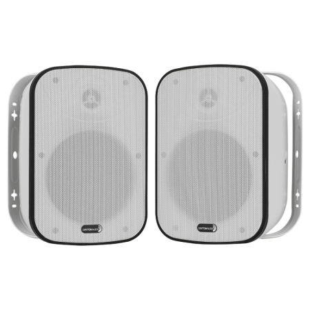 Dayton Audio IO65XTW, 6,5-tommers utendørshøyttaler med 70/100V-støtte, hvitt par i gruppen Nyheter hos BRL (860IO65XTW)