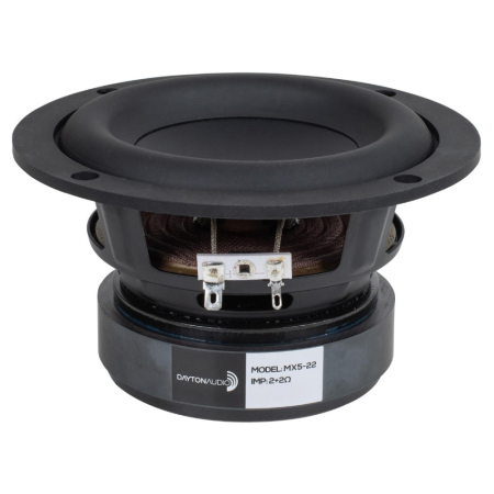 Dayton Audio MX5-22, 5.25 tommers bass/mellombass i gruppen Nyheter hos BRL (860MX522)