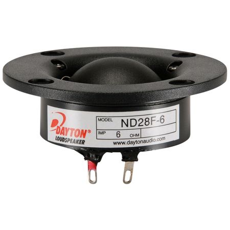 Dayton Audio ND28F-6, diskant i gruppen Lyd til hjemmet / Høyttalere / Høyttalerelement Byggsatser / Diskanter  hos BRL Electronics (860ND28F6)
