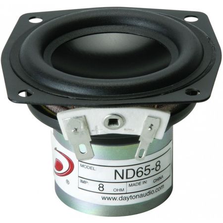 Dayton Audio ND658 i gruppen Lyd til hjemmet / Høyttalere / Høyttalerelement Byggsatser / 2' hos BRL Electronics (860ND658)