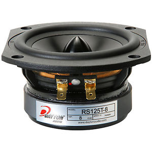 Dayton Audio RS125T-8 i gruppen Billyd / Bilhøyttalere / Midbasser/mellomtone hos BRL Electronics (860RS125T8)