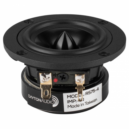 Dayton Audio RS75-4, 3tums mellanregister/fullregister i gruppen Lyd til hjemmet / Bygg selv / Høyttalerelement hos BRL Electronics (860RS754)